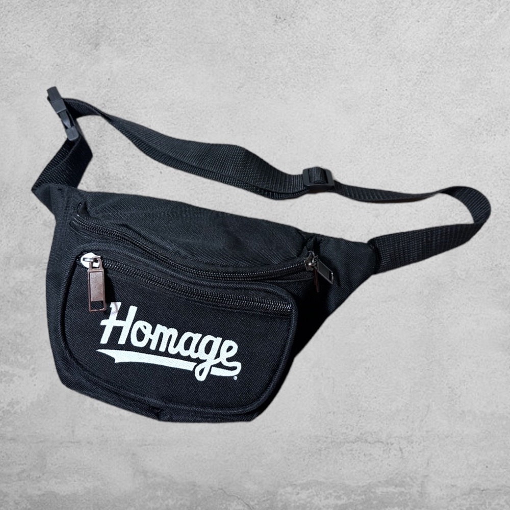 Rare Limited Edition HOMAGE Canvas Fanny Pack Waist Bag